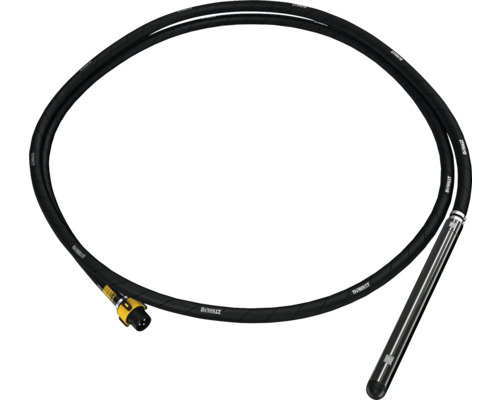 Hochfrequenz-Schlauch DeWalt DCPS3385-XJ Powershift, Ø 38 mm x 5 m DeWalt Betonrüttler mit Rüttelflasche und Kabel