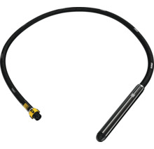 Betonrüttler mit schwarzem Kabel und Metallvibrator