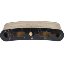 Katzenkratzmöbel mit Spielball und Marmoroptik