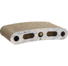 Katzenkratzbrett aus Pappe mit Marmoroptik