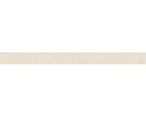 Feinsteinzeug Sockelfliese Ghent Beige 8x100 cm Keramikfliese