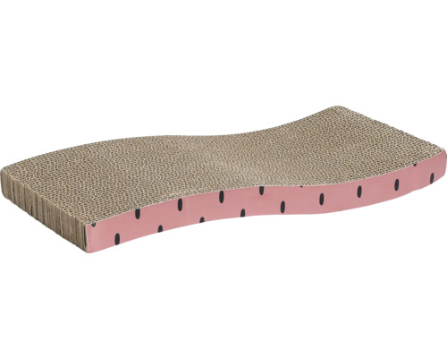 Kratzbrett für Katzen, wellenförmiges Design aus Karton