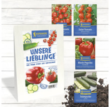 Kiepenkerl Gemüsesamen-Kollektion mit Tomaten, Paprika und Gurken