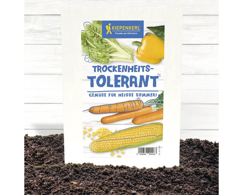 Kiepenkerl Trockenheitstolerant Gemüsesamenpackung für heiße Sommer