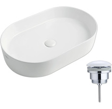 Jungborn Waschtisch aus Keramik mit Ablaufgarnitur