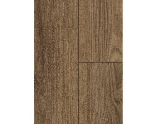 Nahaufnahme von Paneelen mit Holzmaserung für Bodenbeläge