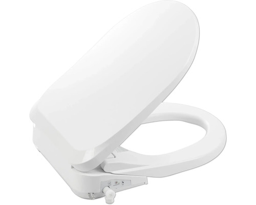 Dusch-WC-Sitz Form & Style Pagan weiß mit Abbsenkautomatik