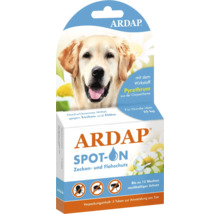 ARDAP Spot-On gegen Zecken und Flöhe für Hunde über 25 Kilogramm, Packung mit drei Tuben