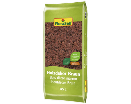 Holzdekor FloraSelf braun 45 L