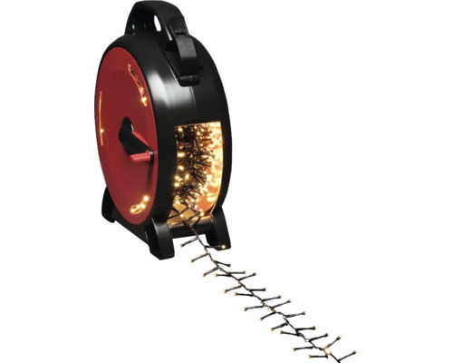 Lichterkette auf Kabeltrommel
