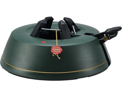 Christbaumständer Krinner Comfort Grip+ M Kunststoff max. Baumhöhe 2,5 m max. Stammdurchmesser 12 cm grün Christbaumständer mit Seilzugtechnik und Original Krinner Siegel