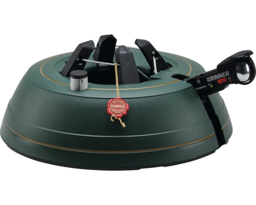 Christbaumständer Krinner Ultra Grip+ XL Kunststoff max. Baumhöhe 3 m max. Stammdurchmesser 12 cm grün Christbaumständer mit Hebeltechnik und Füllstandsanzeige