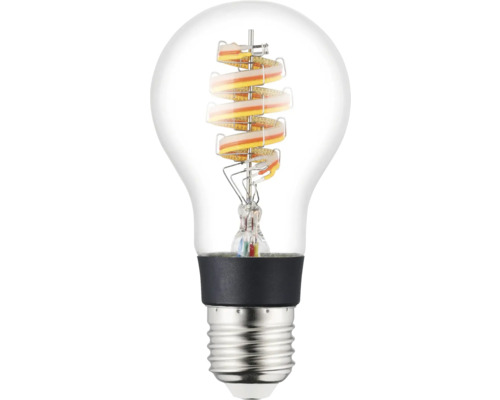 Dekorative LED-Lampe mit E27-Sockel und Wendelglühfaden
