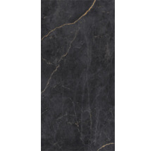 Dunkle Bodenfliese mit Marmorstruktur