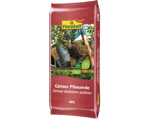 FloraSelf Gärtner Pflanzerde 40 Liter Sack