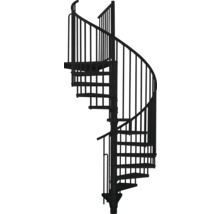 Wendeltreppe aus Metall für den Außenbereich