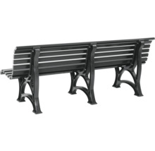 Gartenbank mit Rückenlehne