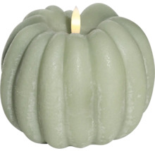 Dekorative Kürbiskerze mit LED-Licht