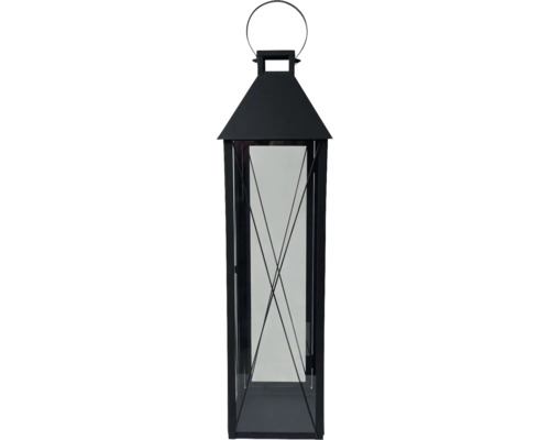 Schwarze Laterne mit Tragegriff