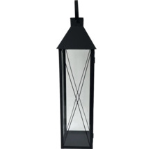 Dekorative Laterne aus Metall und Glas