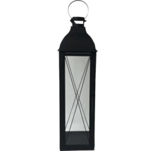 Dekorative Laterne mit Glaseinsätzen und Tragegriff