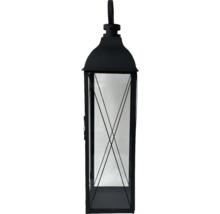 Dekorative Laterne aus Metall mit Glas