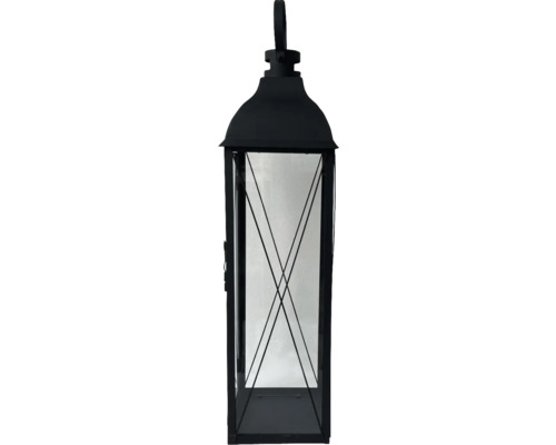 Dekorative Laterne aus Metall mit Glas