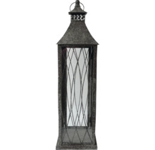 Dekorative Laterne aus Metall und Glas für den Außenbereich