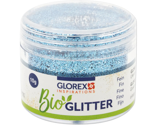 Glorex Bio Glitzer in Dose, 10 Gramm
