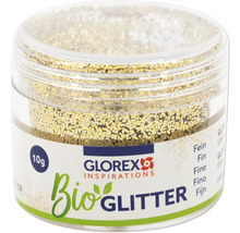 Glorex Inspirations Bioglitter, 10 Gramm, feine Körnung