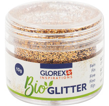 Feiner Glorex Bio-Glitzer in einer Dose mit 10 Gramm Inhalt