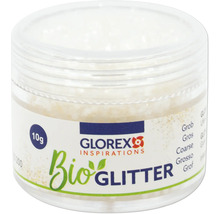 Glorex Bio Glitter, grobe Körnung, 10 Gramm