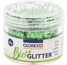 Glas mit grobem Bio-Glitzer von Glorex, 10 Gramm