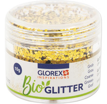 Glorex Inspirations Bio Glitter, 10 Gramm, grob