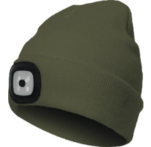 Mütze mit integrierter Stirnlampe