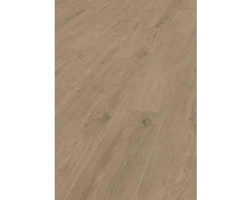 Swiss Krono Laminat Mistral Eiche Landhausdiele 1380 x 193 x 8 mm Nahaufnahme von Laminatboden in Holzoptik