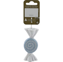 Dekorative Bonbon-Figur mit Aufhänger als Weihnachtsbaumschmuck