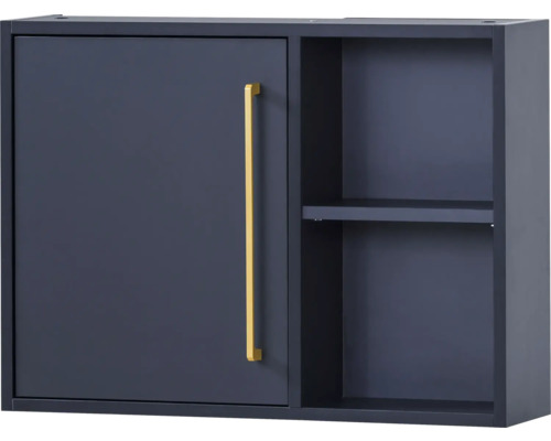 Hängeschrank mit Tür und offenem Regal