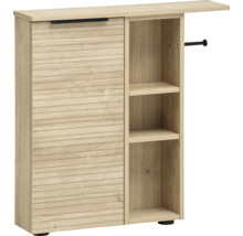 Schuhschrank mit einer Tür und drei Regalfächern