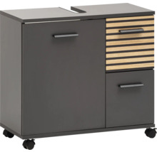 Unterschrank mit Schubladen und Rollen für das Badezimmer