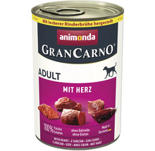 Hundefutter nass animonda Gran Carno Adult Herz 400 g