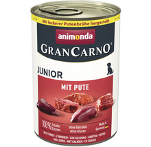 Hundefutter nass animonda Gran Carno Junior mit Pute 400 g