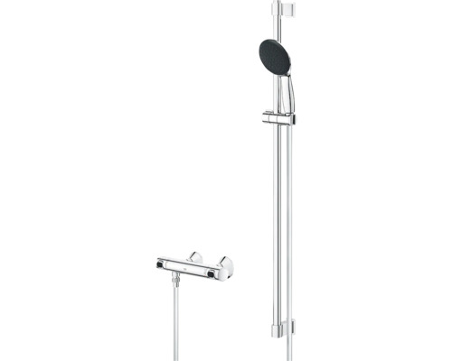 Duscharmatur mit Handbrause und Thermostat