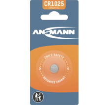 Ansmann CR1025 Lithium Knopfzelle 3V Verpackung