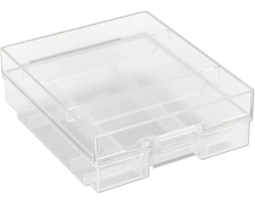 Batteriebox Ansmann Klarsichtbox mit Fächern zur Aufbewahrung von Kleinteilen