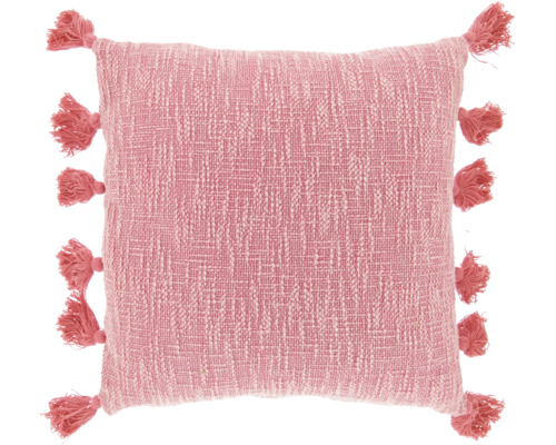 Dekokissen Unique Living Jonne pink 45x45 cm