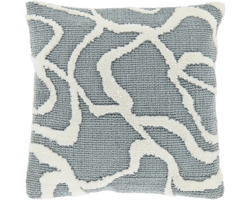 Dekokissen Unique Living Nanou blau 45x45 cm
