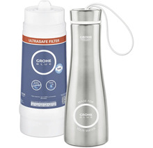 Grohe Blue Wasserfilter und Edelstahlflasche