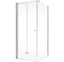 Duschkabine mit Eckeinstieg und Klarglas
