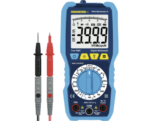 Digitales Multimeter mit Messleitungen